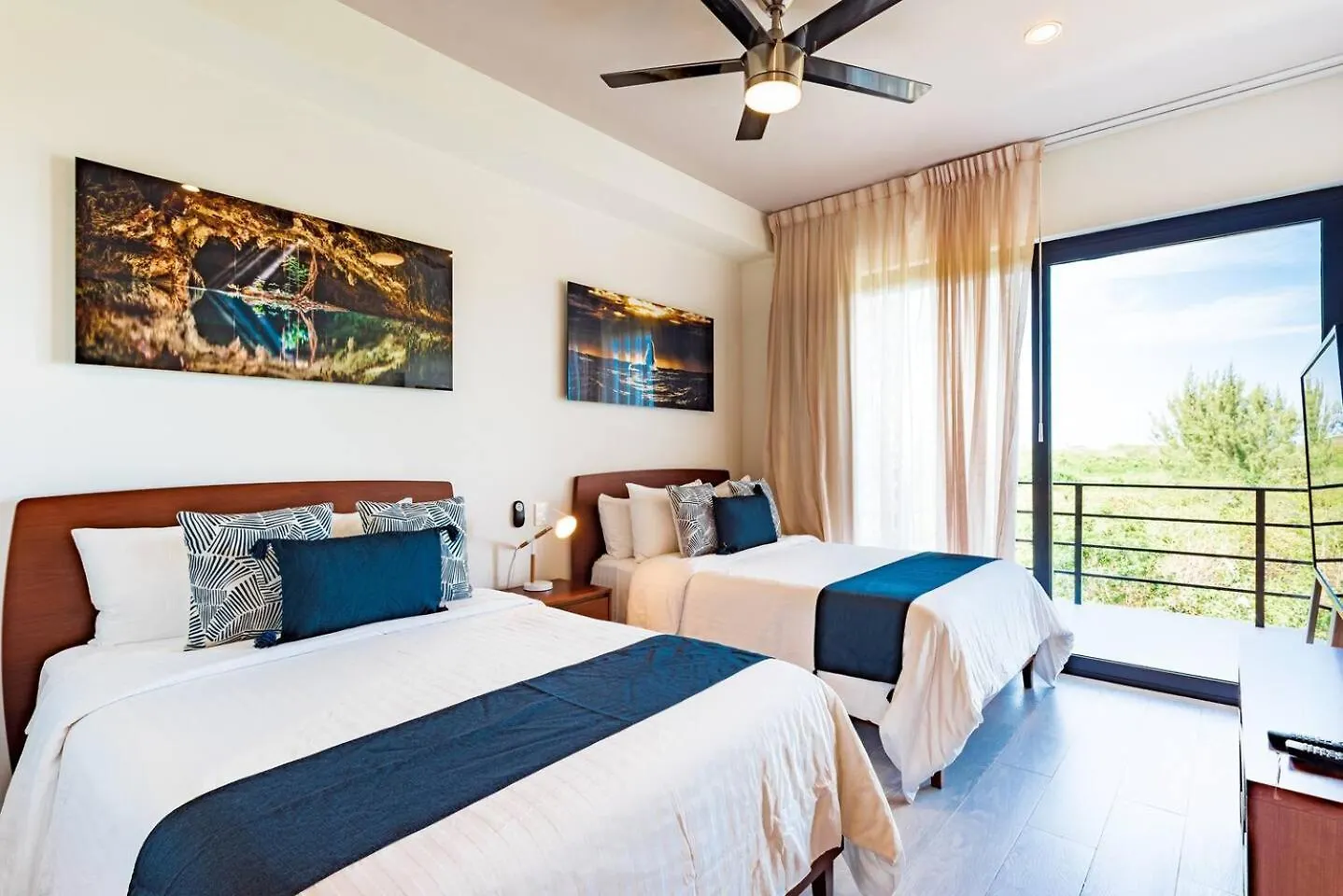 Apartment Tropical 2-Bedroom Mangrove View Playa del Carmen Mexico