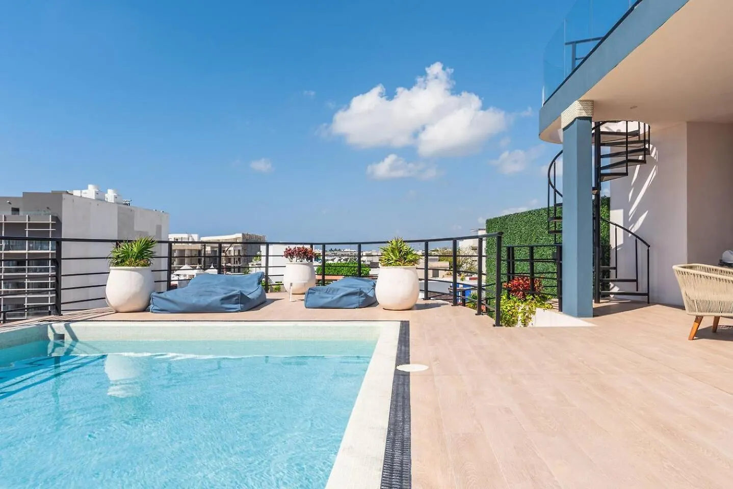 Tropical 2-Bedroom Mangrove View Playa del Carmen Apartment