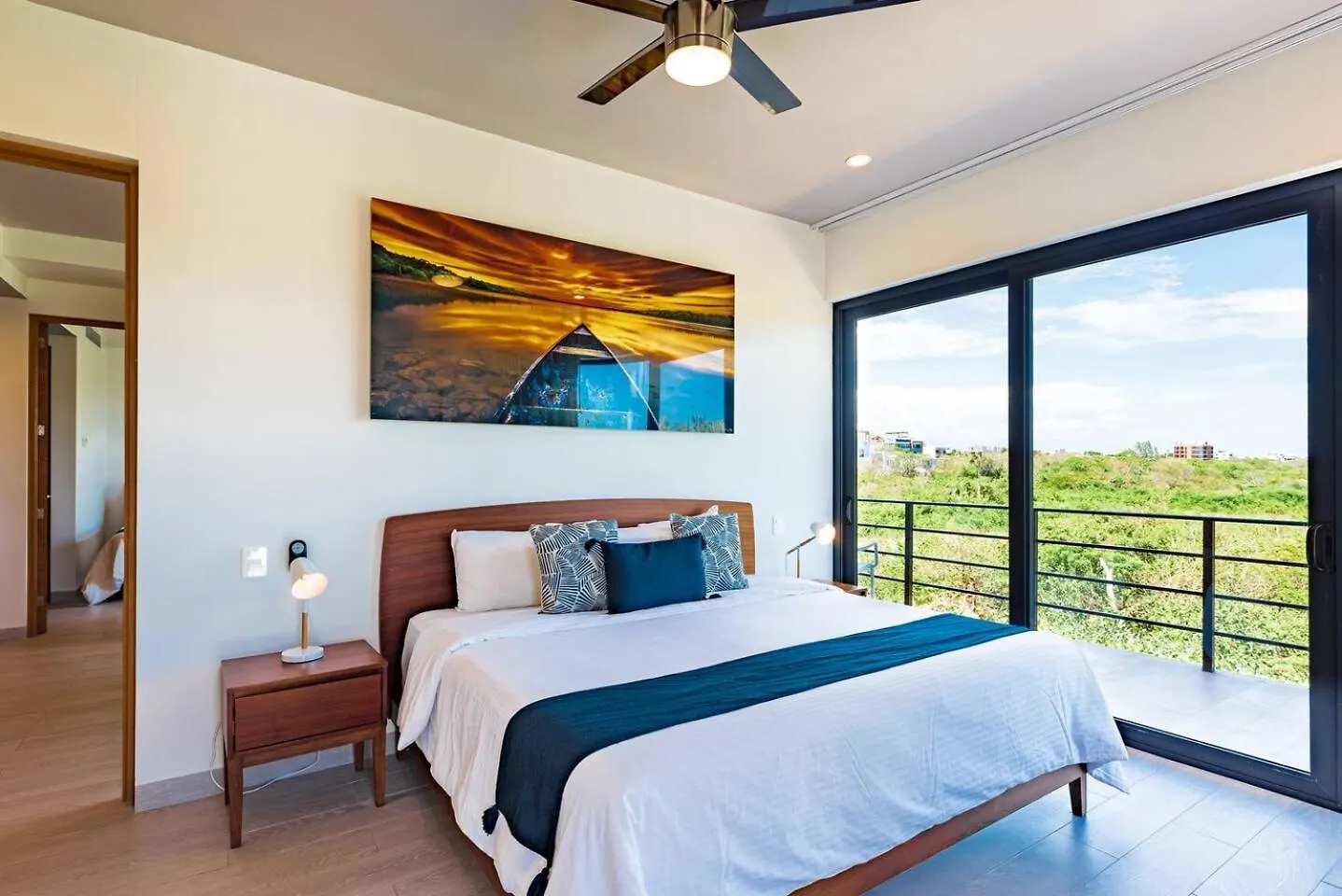 Tropical 2-Bedroom Mangrove View Playa del Carmen Apartment